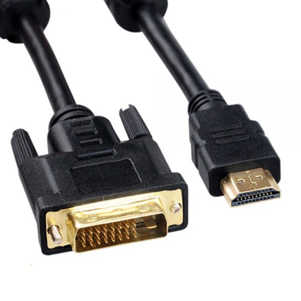 HDMI to DVI-D Dual link 24+1 Bi-Direction Digital Adapter Cable 1m 2m 3m 5m 10m - Image 4