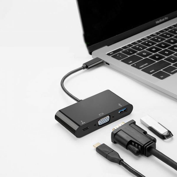 FS13202 USB C zu VGA USB PD