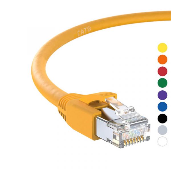 Best Cat8 Ethernet Cable RJ45 Shield Cat8 Network Cable 24AWG - Imagen 3