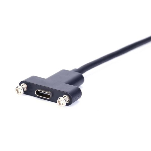 40Gbps USB4 Thunderbolt 3 Male to Female Ethernet Panel Mount Thunderbolt Extension Cable - Image 5