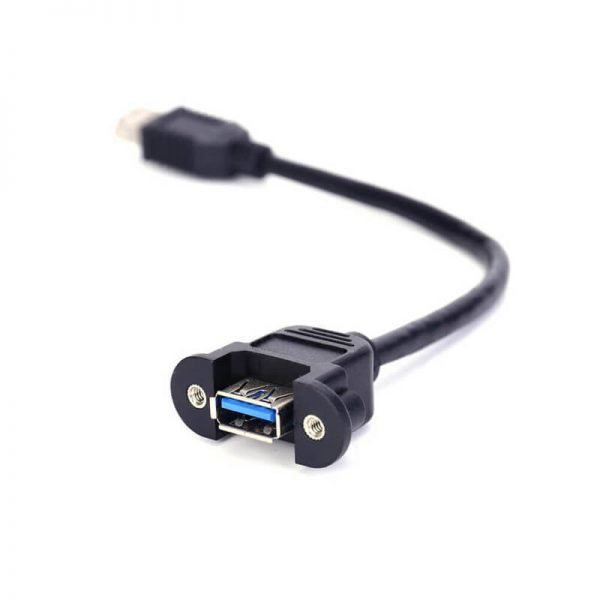 FSP3008 USB 3.0 panel mount cable