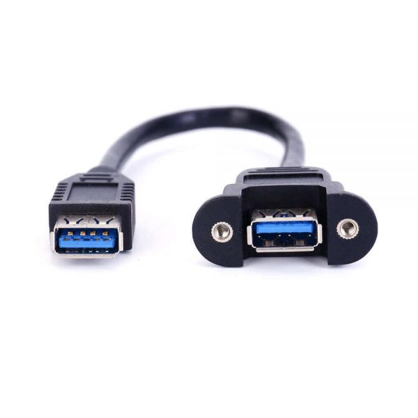 FSP3008 USB 3.0 panel mount cable