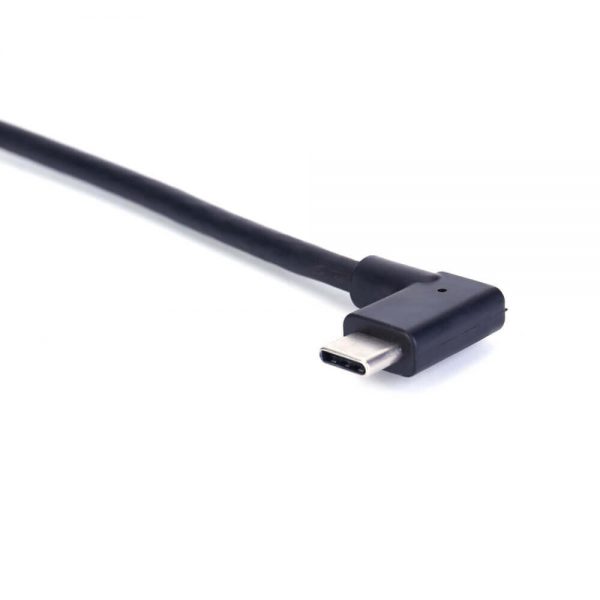 FSP3013 90 degree usb c panel mount extension cable