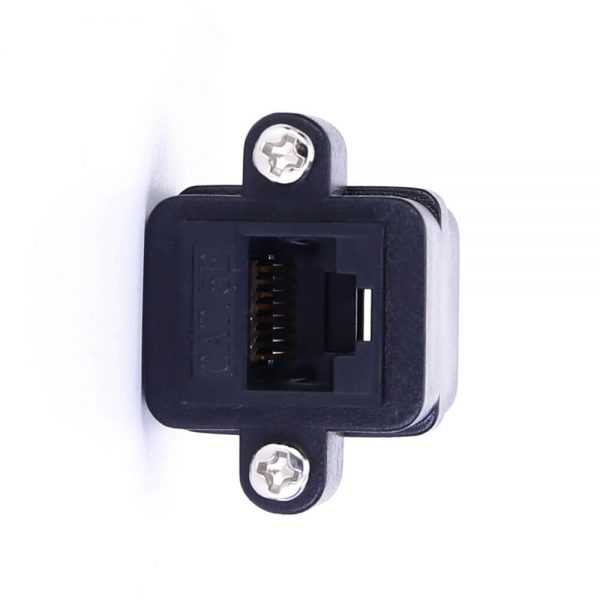 FSP4001 RJ45 female ethernet panel mount coupler