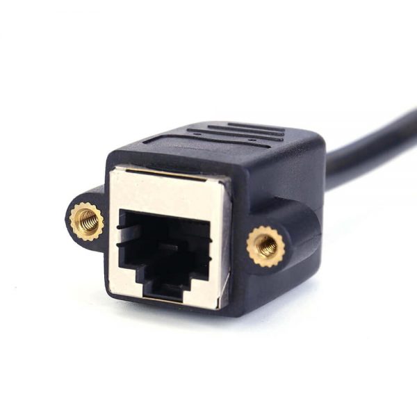 FSP4004 Ethernet Panel mount extension cable