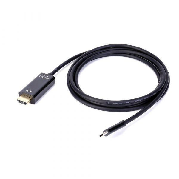 Male to Male Adapter, Type C to HDMI Cable, up to 8K@60Hz - Imagen 5