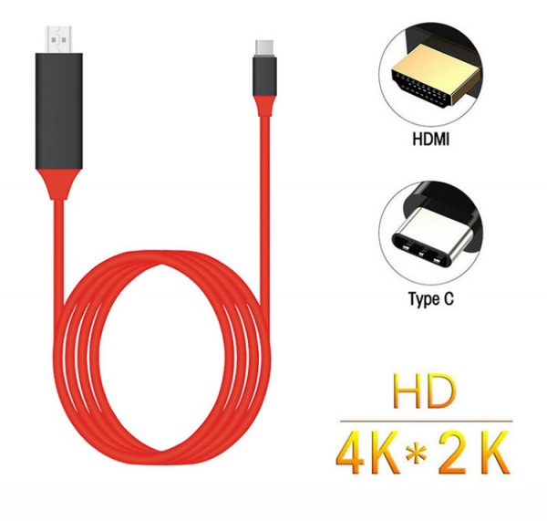 FARSINCE 2m Smart Mobile Phone to HDTV HDMI Mirroring Adapter Cable Android TV HDMI Cable - Image 3