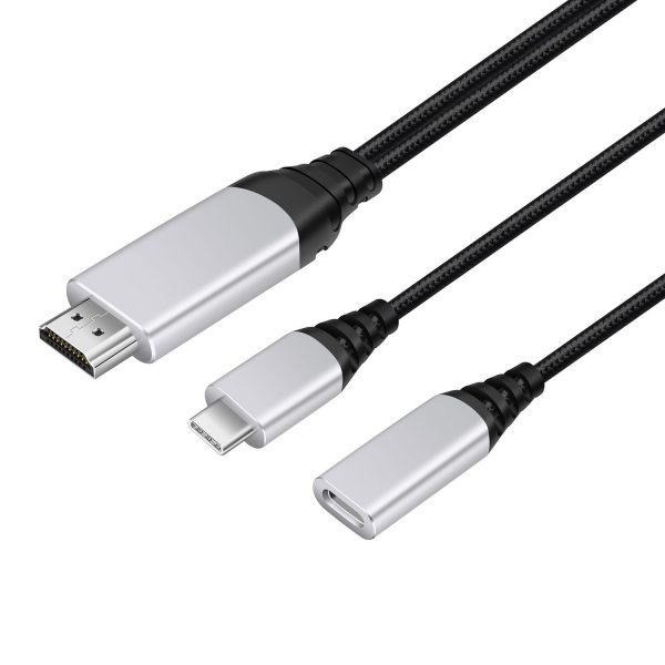 USB-C 3.1 Micro USB to HDMI Cable for Android Phone Support Switch PD3.0 100W 4K - Image 2