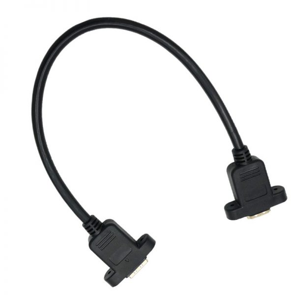 Female to Female HDMI Cable Female Socket Metal Exposed - Imagen 2