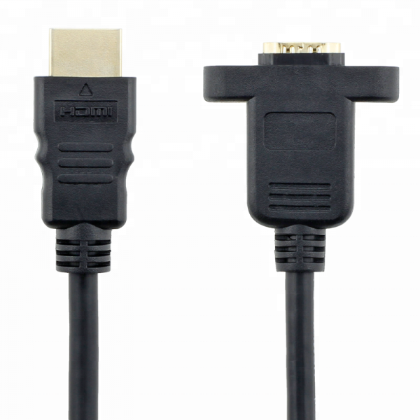 HDMI 4K Male to HDMI Female Extension HDMI Cable Female Socket Metal Exposed - Imagen 3