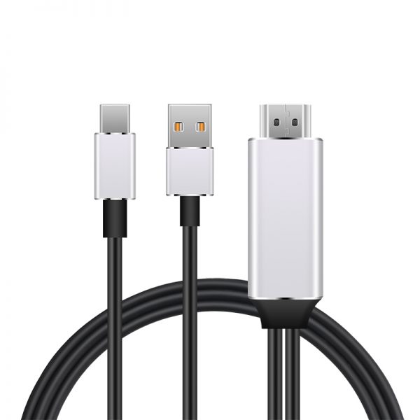 2m Android USB-C 3.1 Type C Cable to Connect Android Phone to TV for Video with USB Power - Image 8