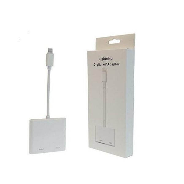 FARSINCE Video Adapter For 8pin Lightning Digital AV To HDMI Adapter for IOS Phone 6 7 8 Pl - Imagen 6