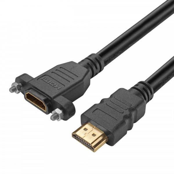 HDMI 4K Male to HDMI Female Short HDMI Extension Cable - Imagen 3