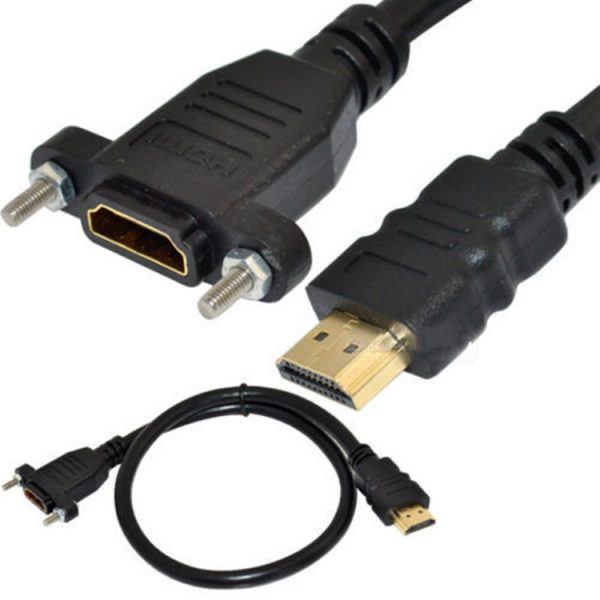 HDMI 4K Male to HDMI Female Short HDMI Extension Cable - Imagen 5