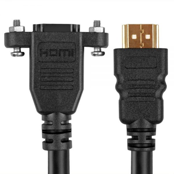 HDMI 4K Male to HDMI Female Short HDMI Extension Cable - Imagen 6