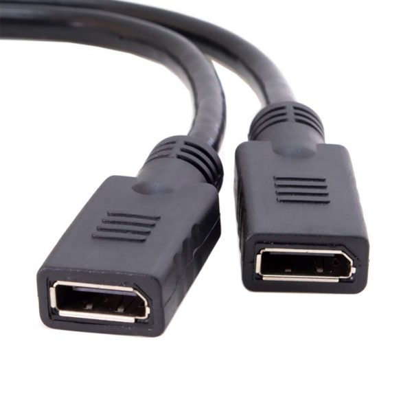 High-quality LFH59 (DMS-59) to HDMI female Y Splitter Monitor Cable - Image 3