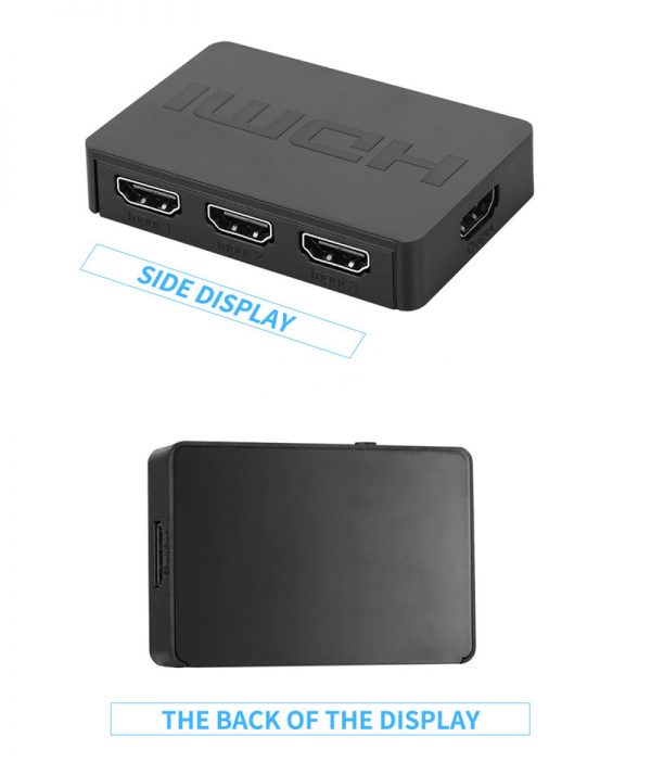 3 in 1 Out HDMI Switch 4k UHD with Best price - Imagen 5