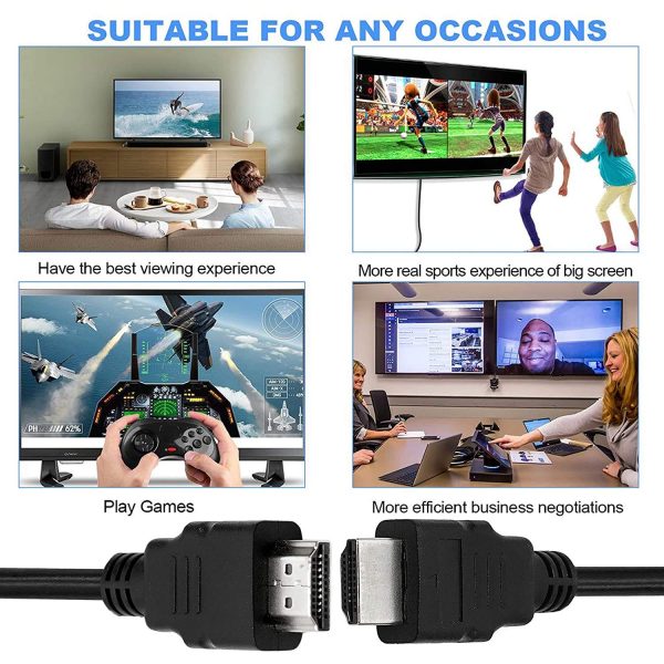 Wholesale PC Computer Cable l 4K HDMI 1.4 CCS Cable 14+1 Cords 1.2m 1.5m 3m 5m 10m 20m – Image 5