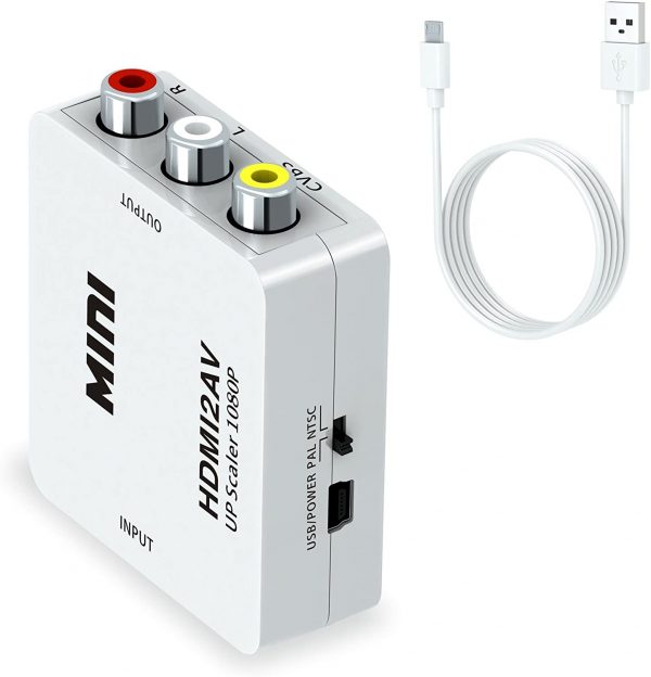 HDMI to 3 RCA AV Cable Video Audio AV Mini Converter with Great Price - Image 3