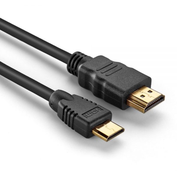 Best Selling Camera Mini HDMI to HDMI Adapter Cable Black 4K 1080P Gold Plated - Image 4