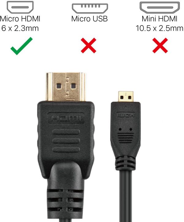 Wholesale Micro HDMI to HDMI Adapter Cable - Image 3