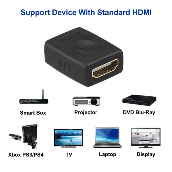 19 Pin HDMI Connector Extender Adapter Coupler with Great Price for TV - Image 5