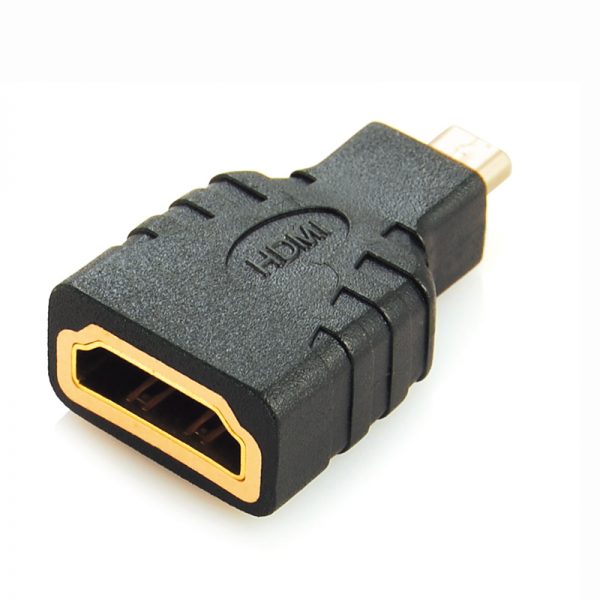 HDMI Female Connector to Micro HDMI Male Connector HDMI in out Adapter Coupler - Image 4