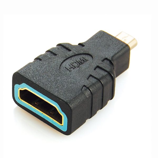 HDMI Female Connector to Micro HDMI Male Connector HDMI in out Adapter Coupler - Image 5