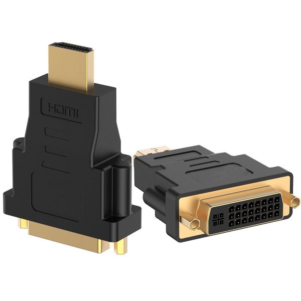 HDMI to DVI I Dual Link Adapter Converter Coupler - Image 2