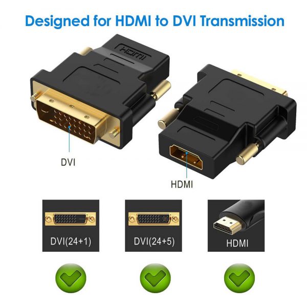 Dual link 24+1 DVI D to HDMI Adapter Converter Coupler - Image 6