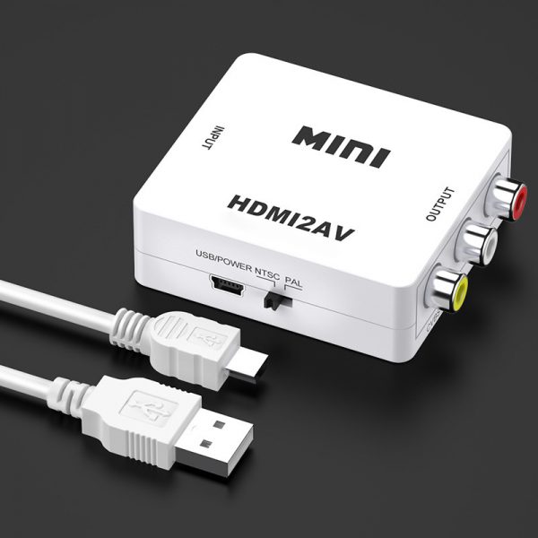 HDMI to 3 RCA AV Cable Video Audio AV Mini Converter with Great Price - Image 8