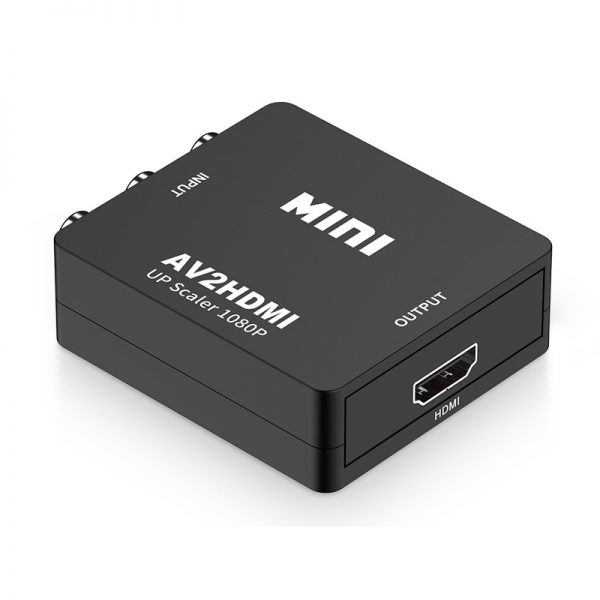 Converter AV Composite 3 RCA to HDMI Adapter Video Audio AV Mini Converter with Best Price - Imagen 6