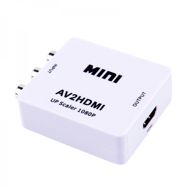 Converter AV Composite 3 RCA to HDMI Adapter Video Audio AV Mini Converter with Best Price - Imagen 8