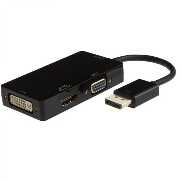 3 in 1 DisplayPort to HDMI VGA DVI Adapter - Imagen 7