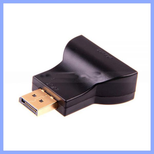 DisplayPort 1.2 1.4 to DVI Adapter Coupler DP to DVI Converter 1080p - Imagen 3