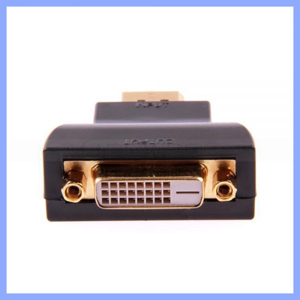 DisplayPort 1.2 1.4 to DVI Adapter Coupler DP to DVI Converter 1080p - Imagen 5