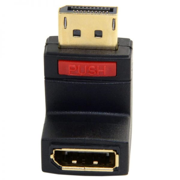 Right left up down DisplayPort to DisplayPort Adapter DP to DP extender coupler adapter up to 4K - Image 8