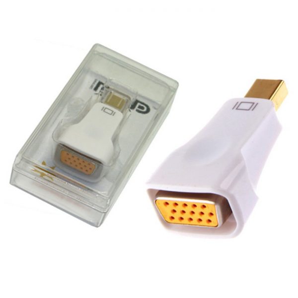 Mini DisplayPort 1.2 (Thunderbolt 2) to VGA Coupler Mini DisplayPort to VGA Adapter 1080p - Imagen 2