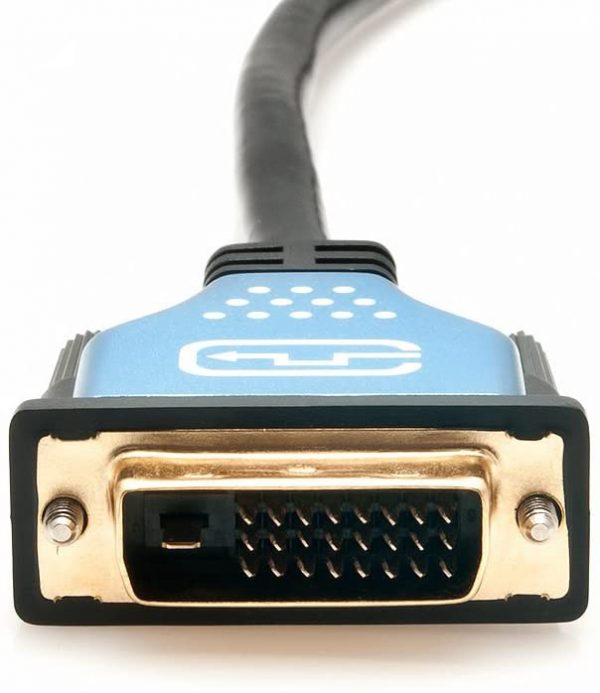 High Quality Metal DVI Male to HDMI Male Bidirectional Converter Adapter Cable - Image 5