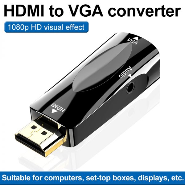 Best HDMI to VGA Converter Black White - Image 3