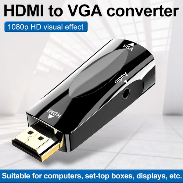 Best HDMI to VGA Converter Black White - Image 4