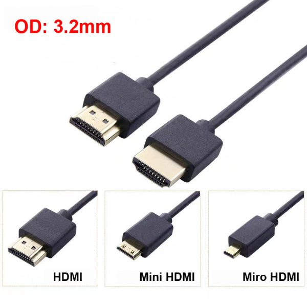 Ultra Slim High Speed Thin HDMI 2.0 Cable for 4K TV 1m 2m 3m 5m 10m - Image 4