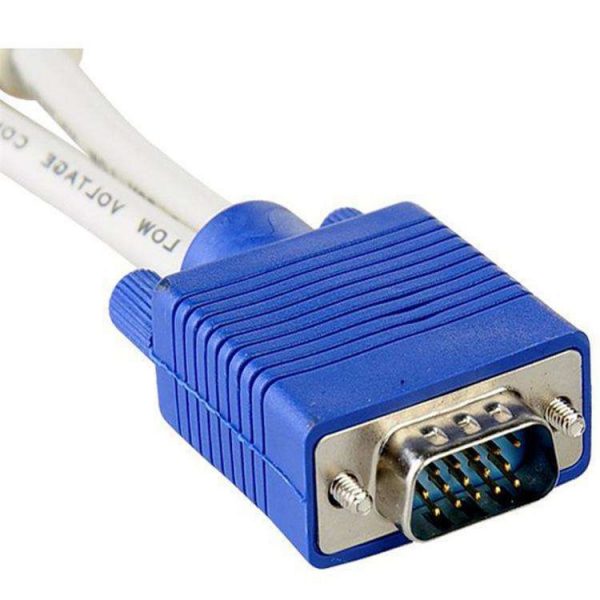 Male to Male VGA Y Splitter Cable Adapter - Image 4