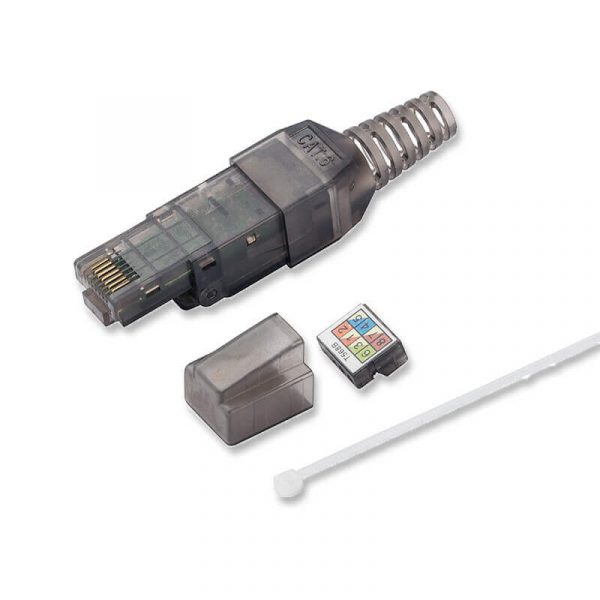 Unshielded Cat6 Field Termination Plug With Plastic Boot - Image 8