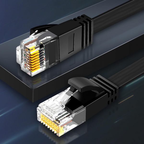 Slim Cat6 UTP Flat Ethernet Cable - Imagen 4