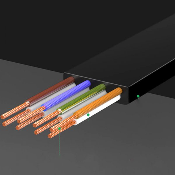Slim Cat6 UTP Flat Ethernet Cable - Imagen 5