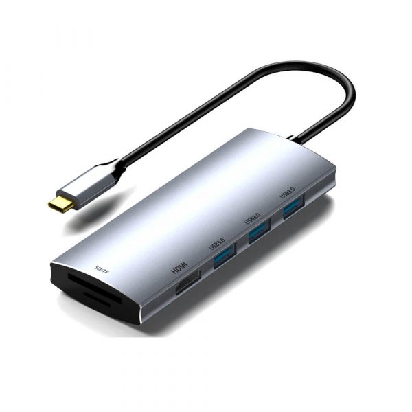 USB Type C to HDMI Adapter SD TF and PD 7 in 1 Hub - Image 2