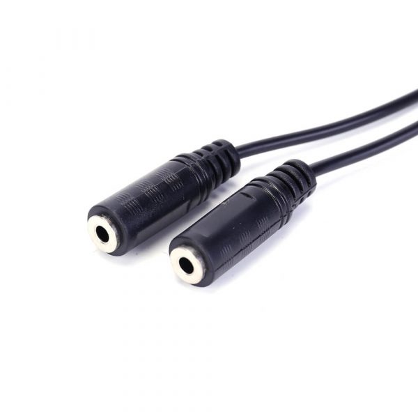 Y Splitter Headset Adapter, 3.5mm Male to Separate Stereo & Microphone Female Jack cable - Image 6