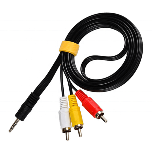 3.5mm Male to 3RCA Male Plug Stereo Audio Video AUX Cable - Image 7