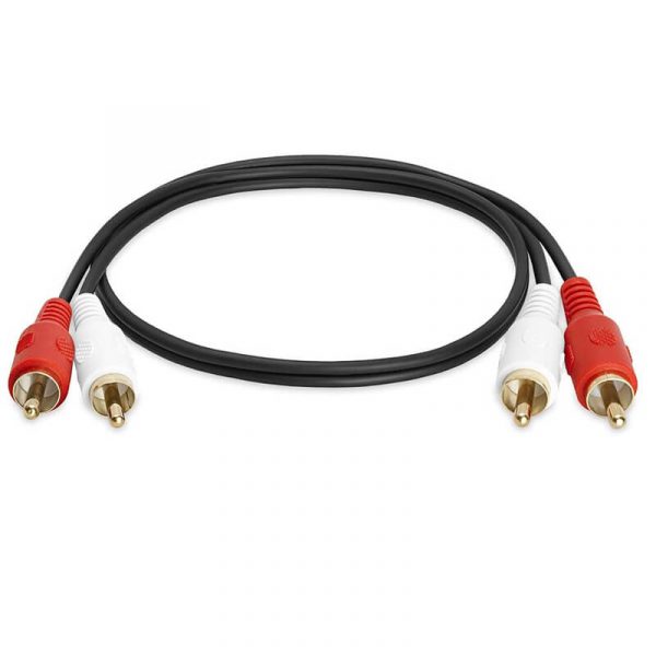 2RCA Male to 2RCA Male Stereo Coaxial Audio Cable - Image 6